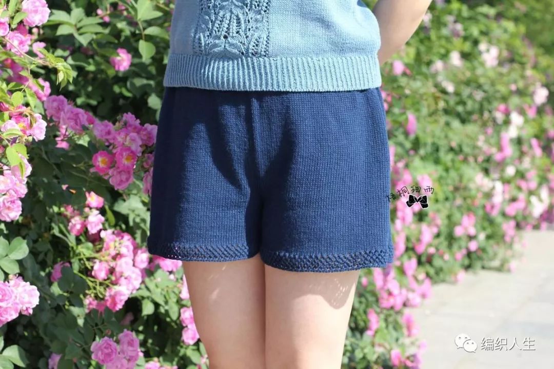 微课丨姗姗：教你织特别的云朵短裤5月14日晚8点上课
