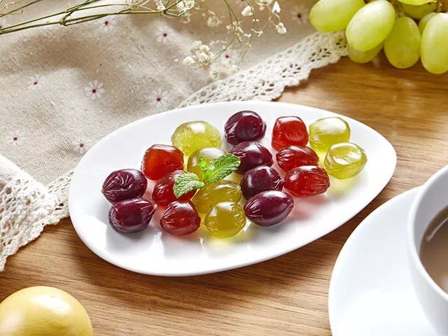 真正的水果软糖,悠哈果汁软糖日本原装