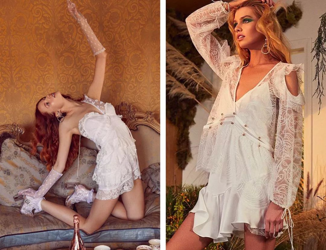 法风裙子,法风碎花裙子