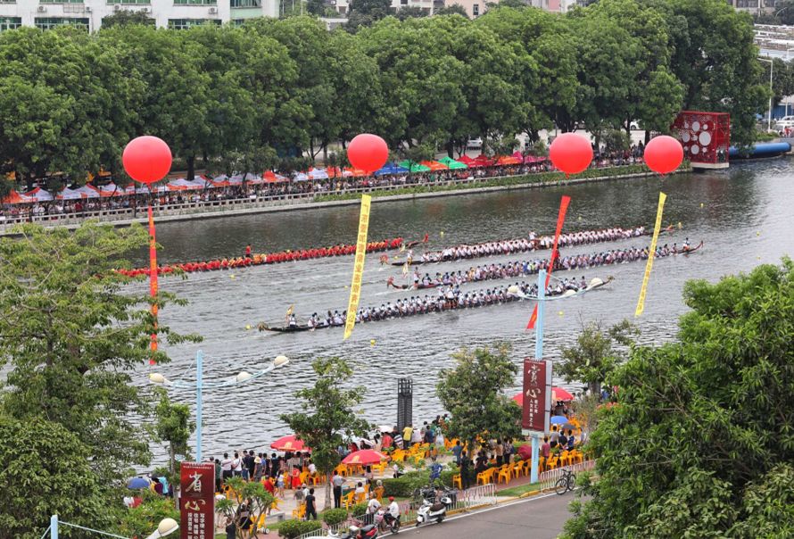 明天附近哪里有龙舟赛,中山市岐江河龙舟赛最佳观看地点