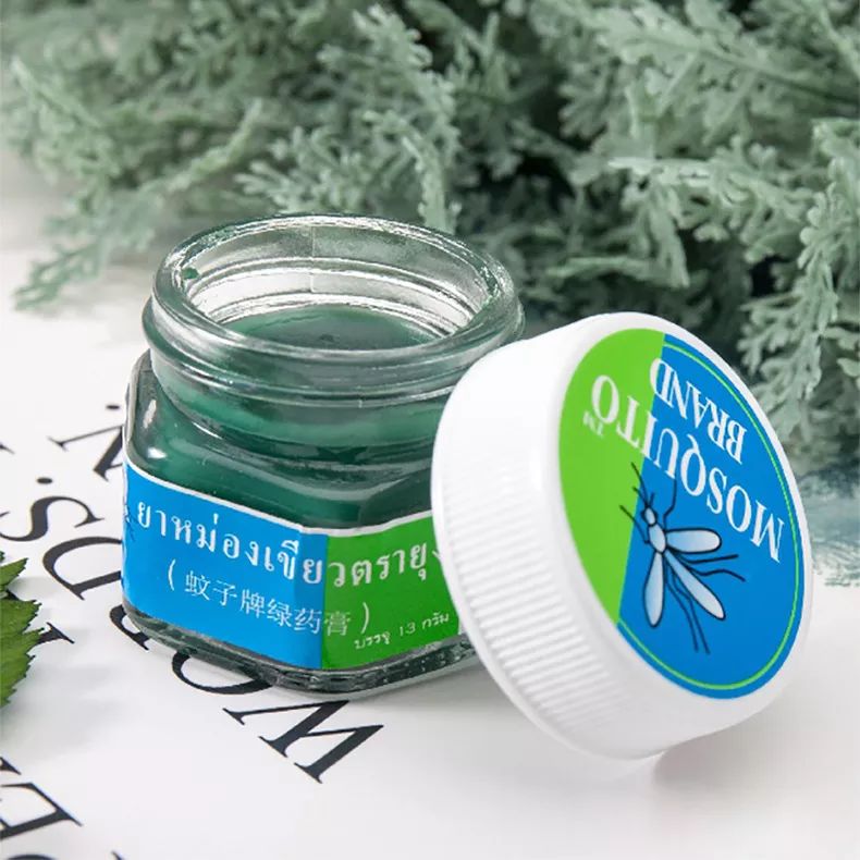 泰国青草膏驱蚊止痒防蚊虫叮咬,泰国蚊子叮咬止痒膏
