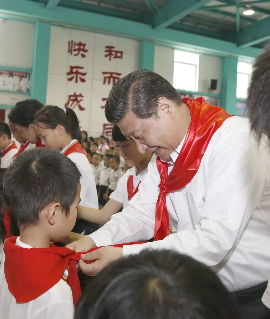 @可爱的你,重温习爷爷讲过的话