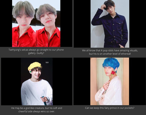 190531K-POP偶像中没有竞争者，海外媒体称赞V为“天上的美”的代名词！