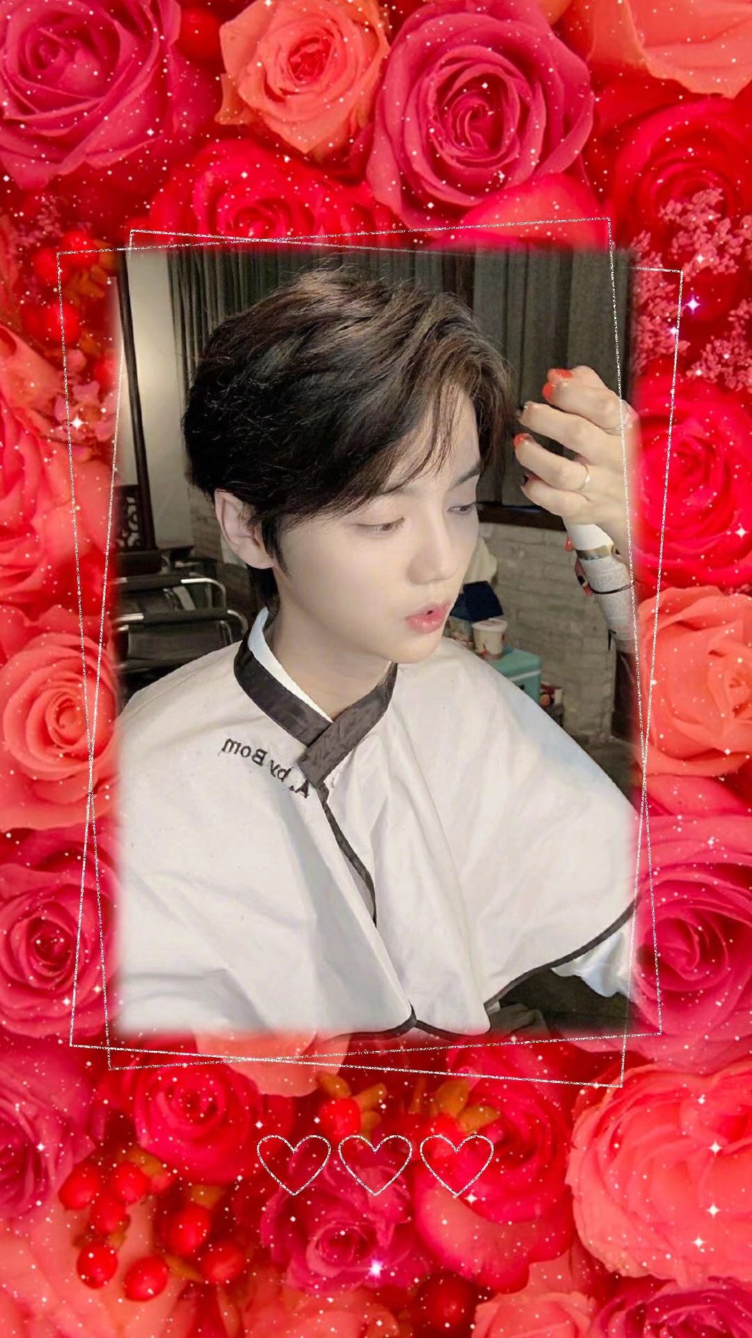 190605论精致神颜鹿晗与粉嫩萌宠浪漫元素的适配性