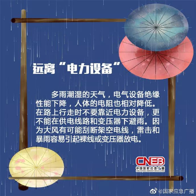 @所有黄冈人，今天夜间，将有强降雨携带雷电大风来袭，请广大市民注意安全！内附安全防御小方法