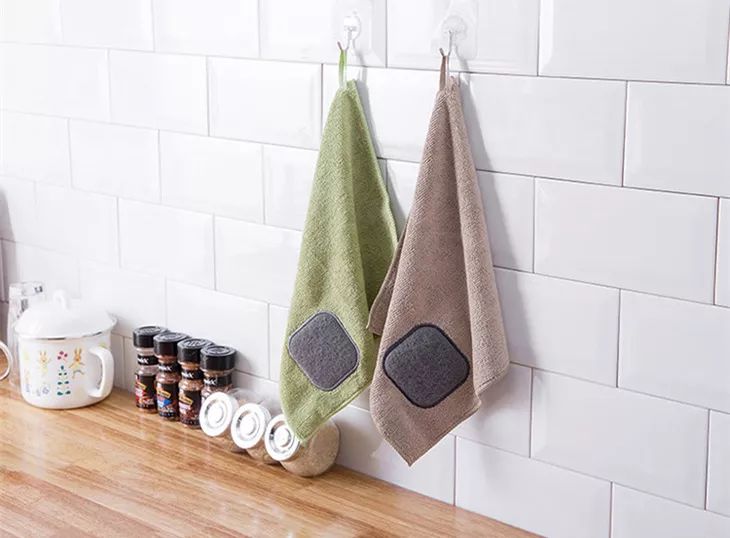 吸水易清洗懒人抹布,强力去污不沾油抹布