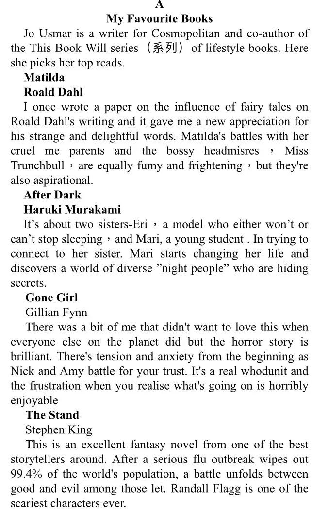 2019高考英语真题电子版,今年高考英语听力的素材