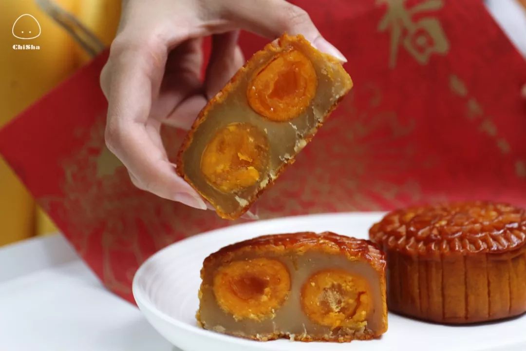 香港老饼店月饼,tv老粉