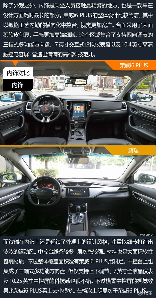 荣威i6对比荣威360plus,荣威i6对比吉利博瑞