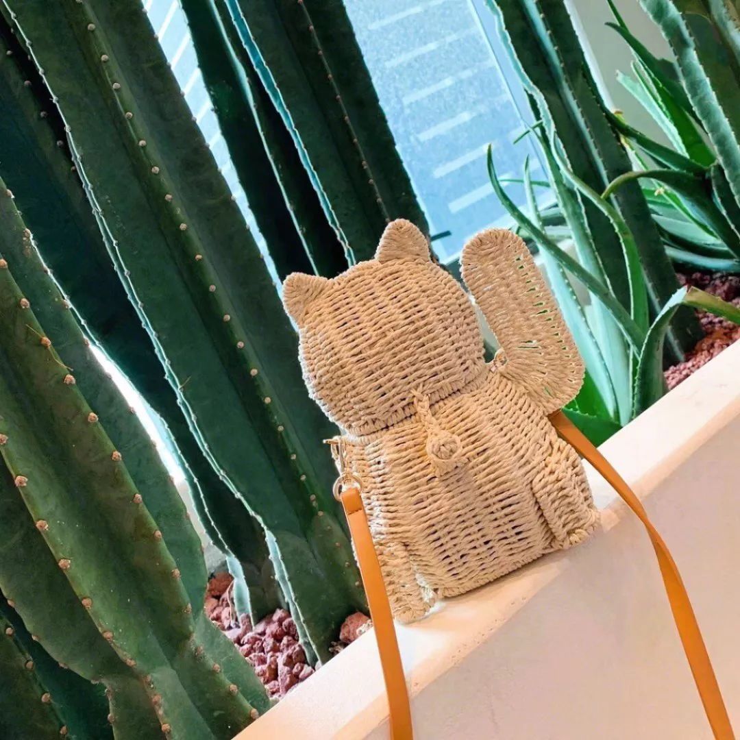 不是菜篮子不好看,这50款明星潮人都爱的草编包,才没有过时