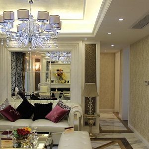 三浦友和豪宅的室内景