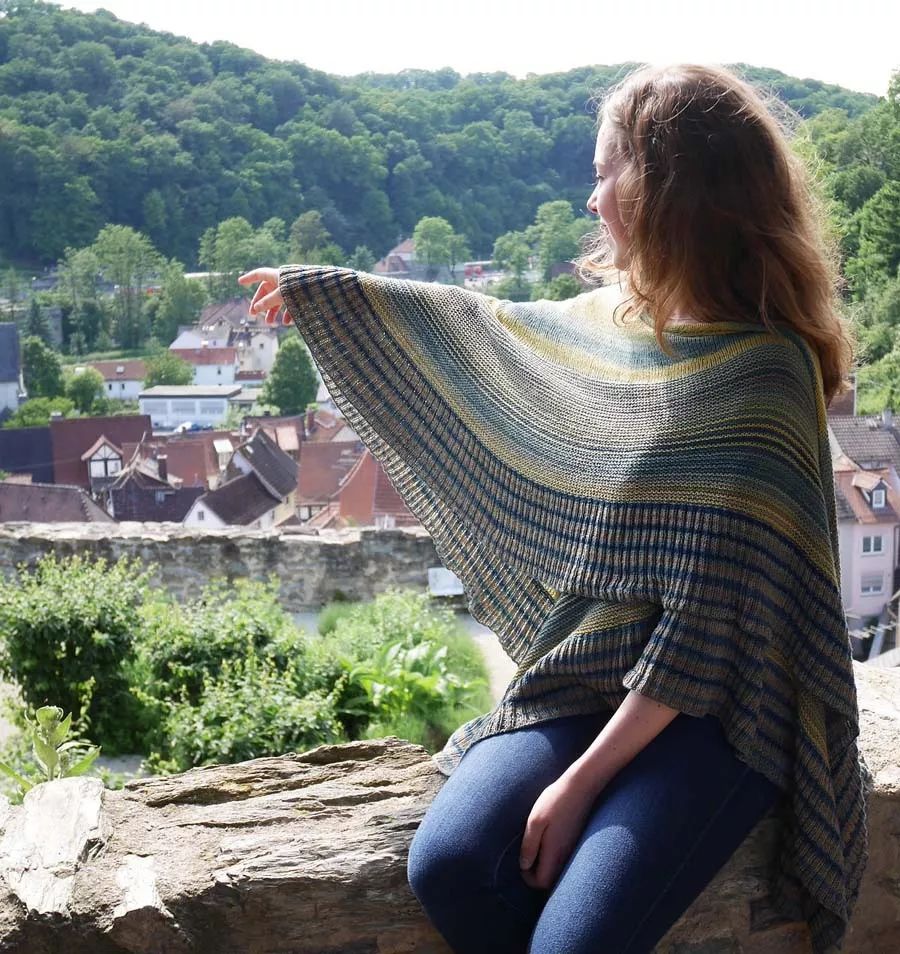 一线连钩成人连衣裙教程,拼花钩衣一线连