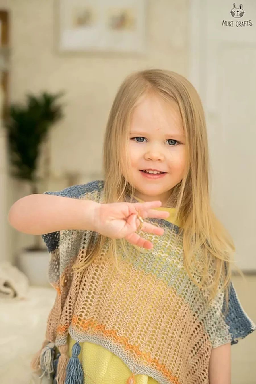 一线连钩成人连衣裙教程,拼花钩衣一线连