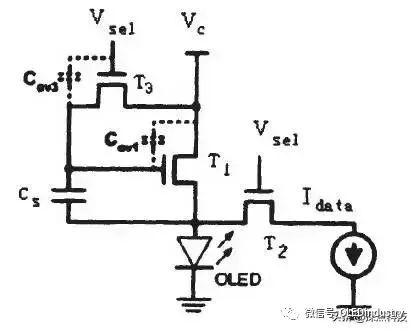 OLED显示屏,行驱动电路设计,单片机AT89C51与和显示屏的硬件接线