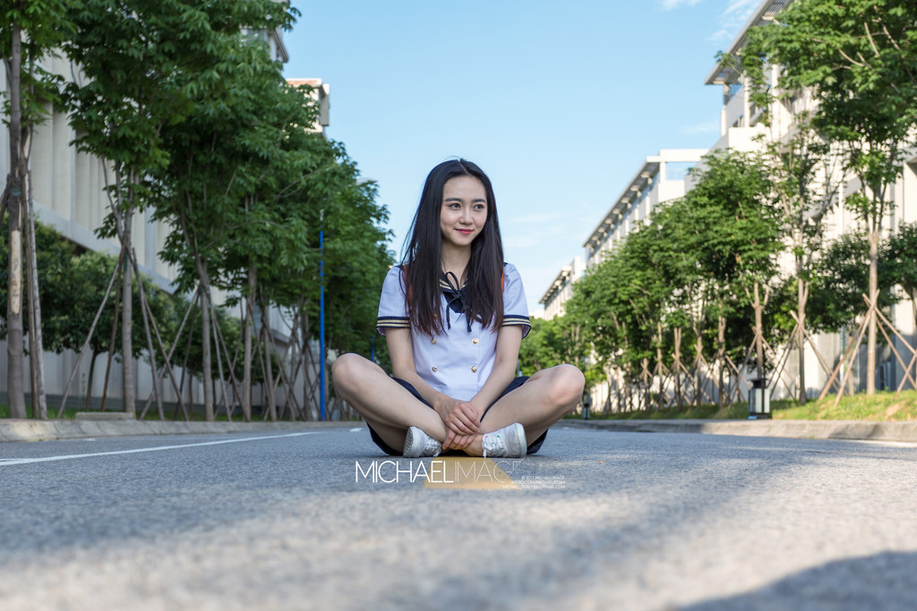 自己拍校园写真,回母校拍写真