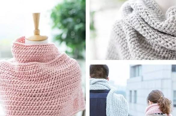 围巾编织法大全简单好看视频,男士围巾羊绒围巾100种织法