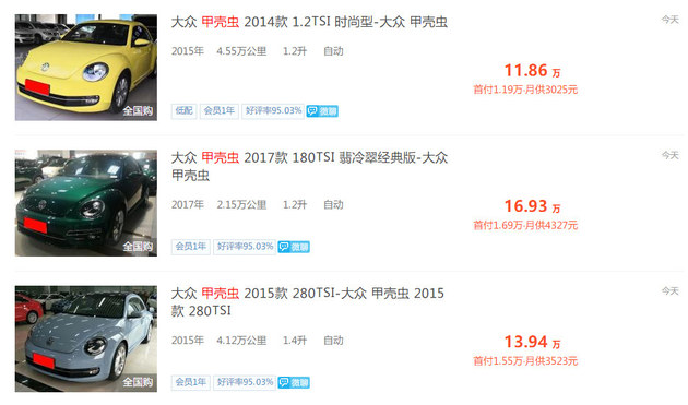 甲壳虫停产还建议买吗,甲壳虫停产保值还是贬值