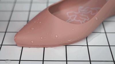 防水防滑果冻牛筋鞋雨鞋,一双超级柔软舒适的果冻鞋