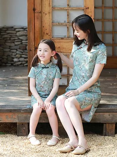 夏季改良中国风童装,改良版中式童装