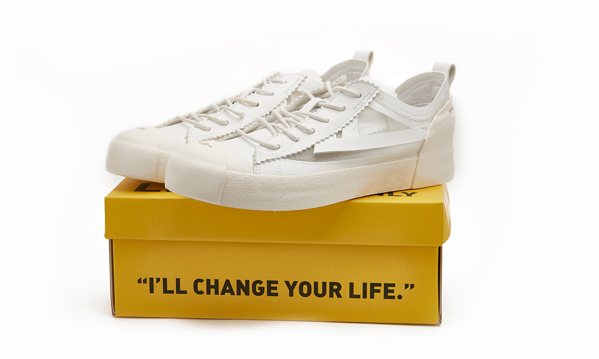 回力ow联名樱花空军一号,你可能需要一双联名款回力