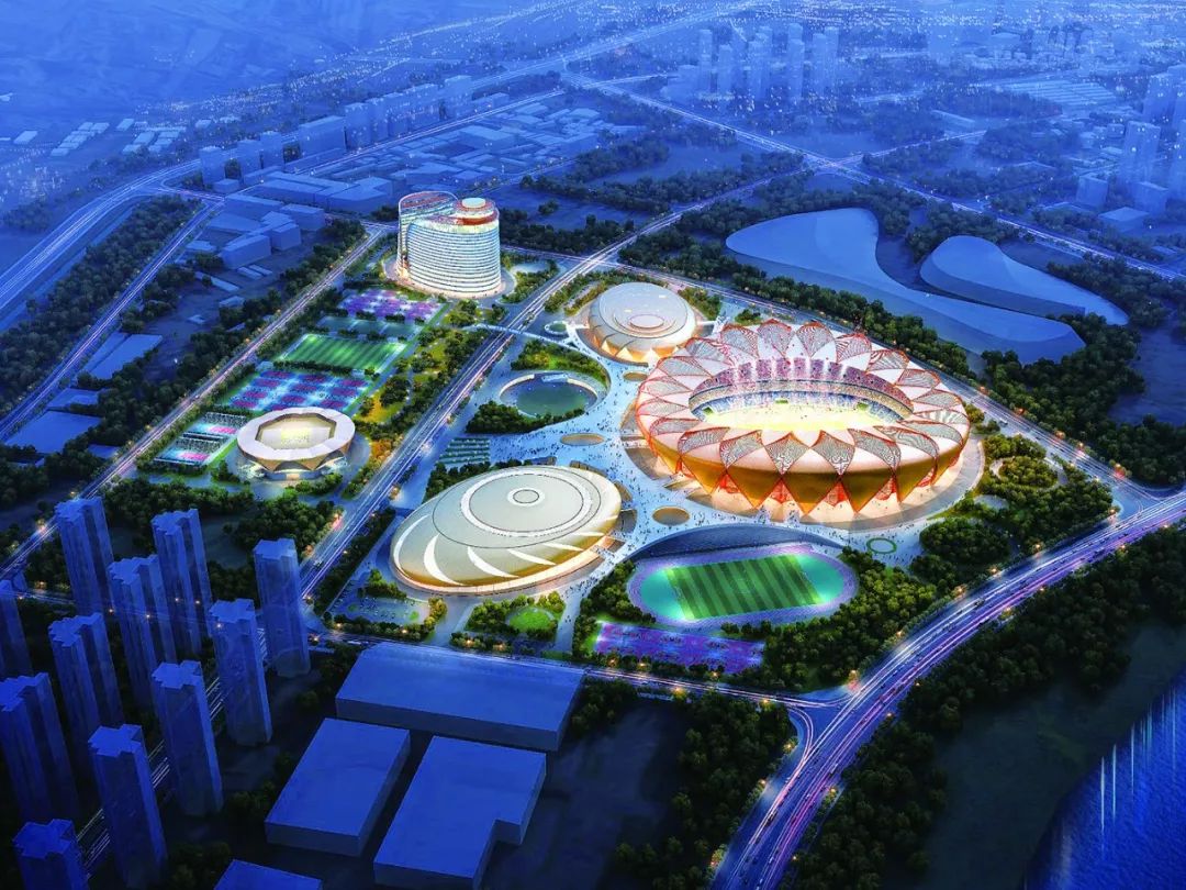 奥体中心离奥林匹克公园有多远,兰州奥体中心最多可以容纳多少人