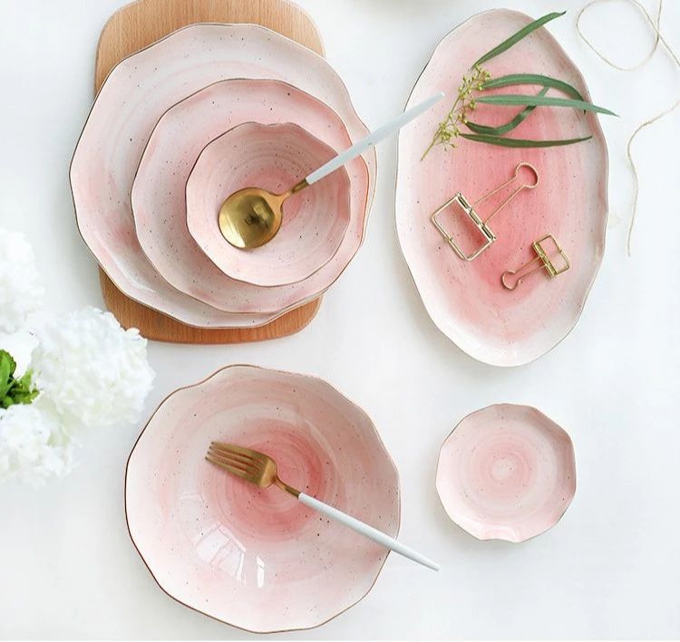 这些ins风高颜餐具，在网上都能买到还便宜一半
