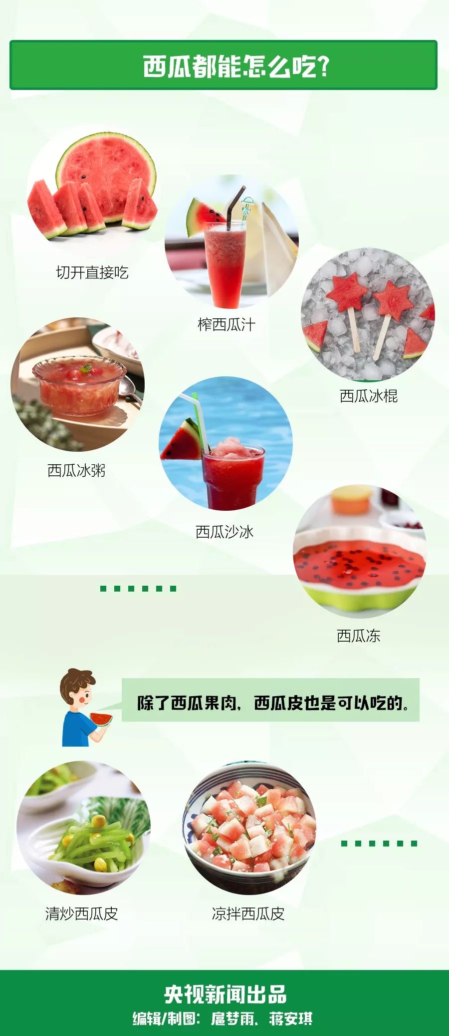 吃瓜的最佳挑瓜方法,挑瓜的正确方法和技巧