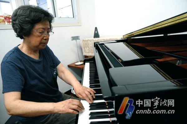 宁波捐钢琴的莫奶奶,宁波莫奶奶