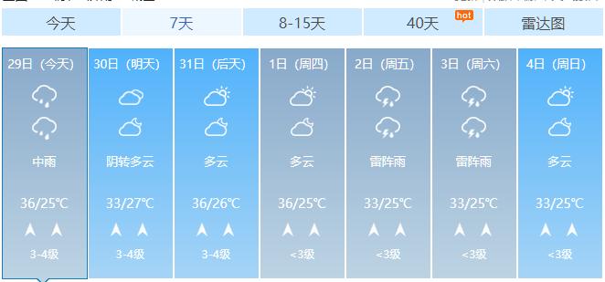大到暴雨局地有雷暴大风,大到暴雨伴雷暴大风