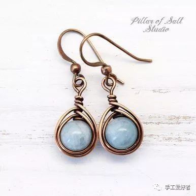 原创手作水晶项链,手工制作首饰线