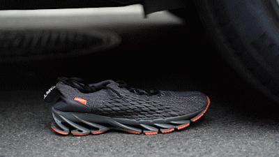 慢跑鞋缓震科技,回力鞋底黑科技