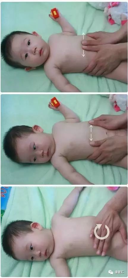 小儿推拿脾胃虚弱手法图解,小儿推拿教程全过程