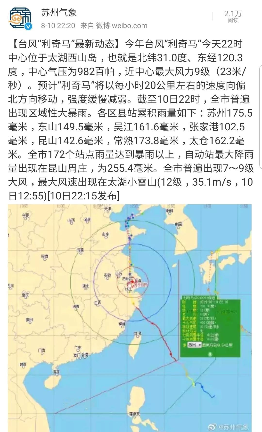 苏州近日台风,苏州台风朋友圈