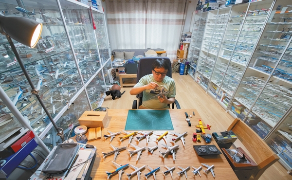 飞机模型收藏者,飞机模型收藏最多的人