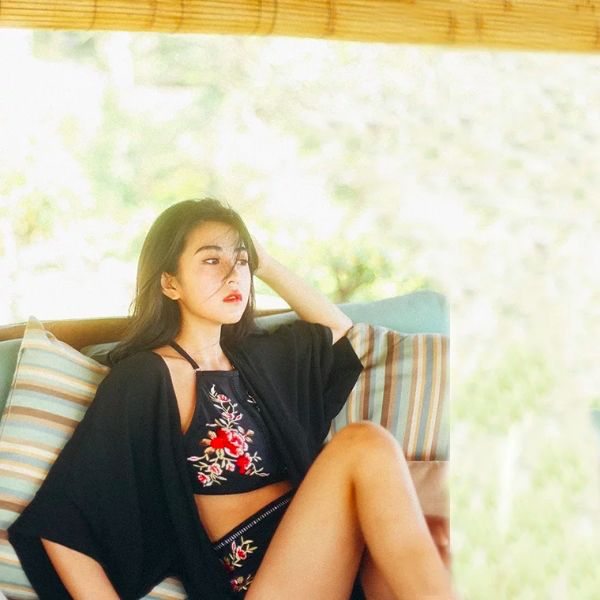 泳池泳衣超薄款,日本蕾丝款泳衣