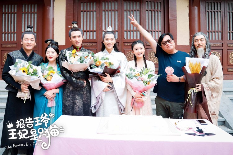 《报告王爷，王妃是只猫》杀青，袁雨萱张炯敏首秀荧屏初吻