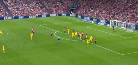 苏亚雷斯中柱+伤退阿杜里斯倒挂金钩，巴萨客场0-1毕包