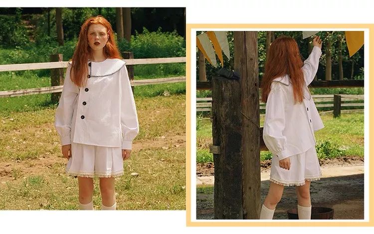 简单的衬衫这样穿也好看,衬衫怎么穿不要太好看