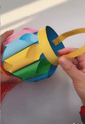 手工元宵节灯笼的做法小学生,元宵节灯笼手工制作教程视频