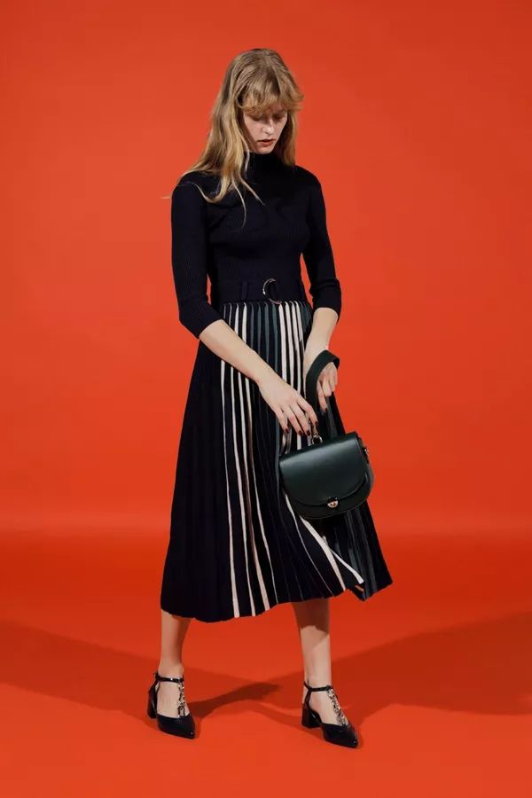 秋季法式复古风穿搭,27套知性优雅的早秋穿搭