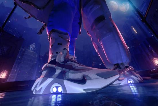 耐克神秘新鞋子,耐克回到未来自动系鞋带开箱