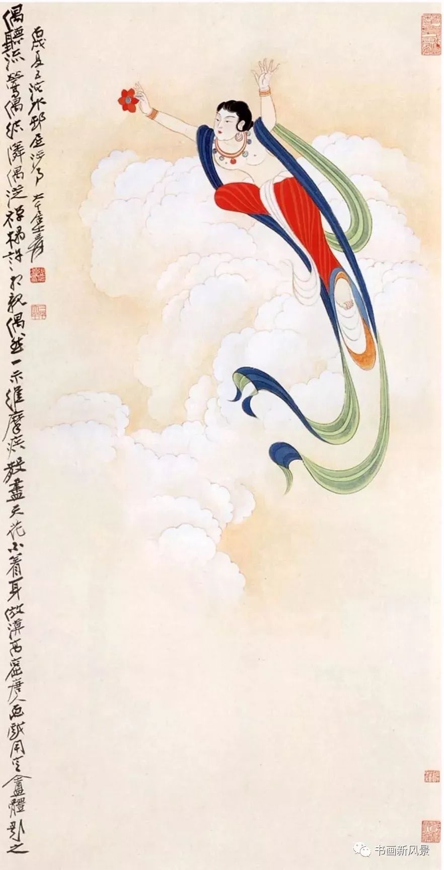 张大千的画就没有毛病吗,张大千的画有没有绢本的