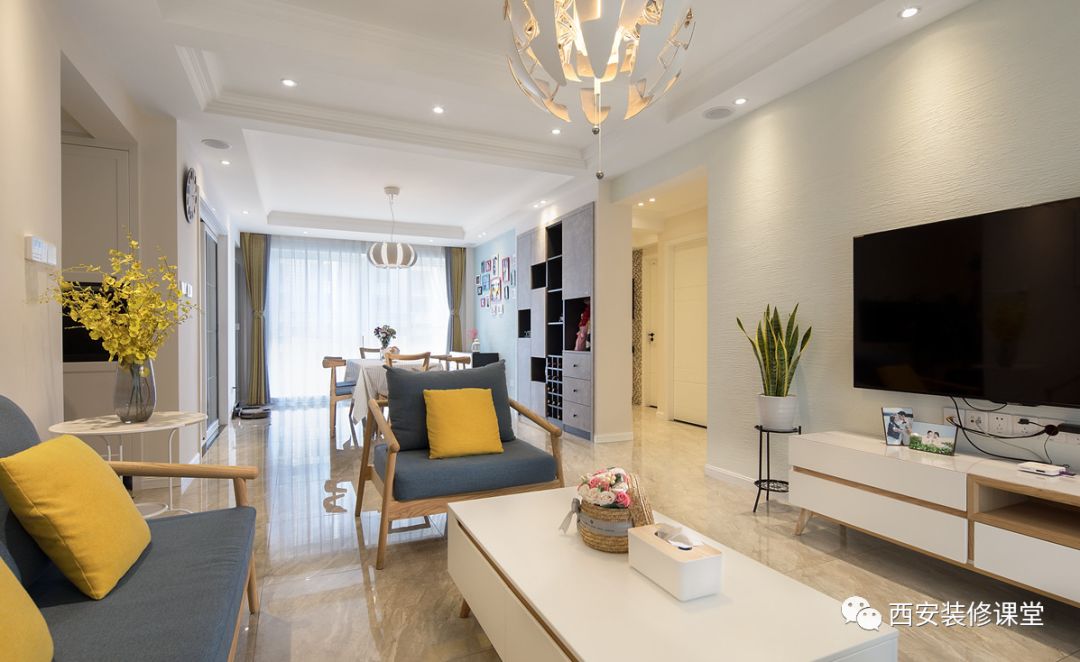 130m轻奢,130平北欧现代简约风