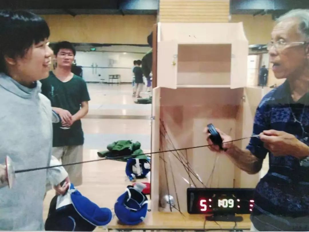 击剑陶金汉,陶金汉击剑