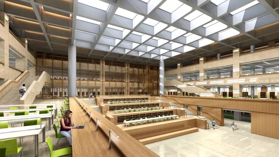 陕西省图书馆最新展览,陕西图书馆效果图