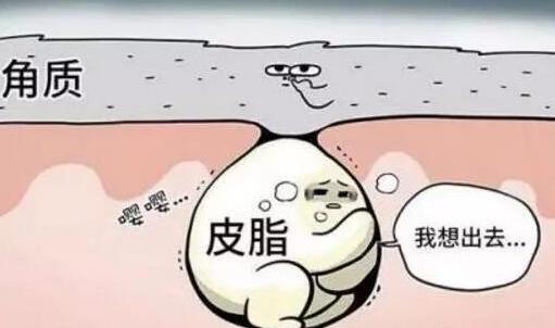 下巴螨虫白色小颗粒,下巴上有白皮屑