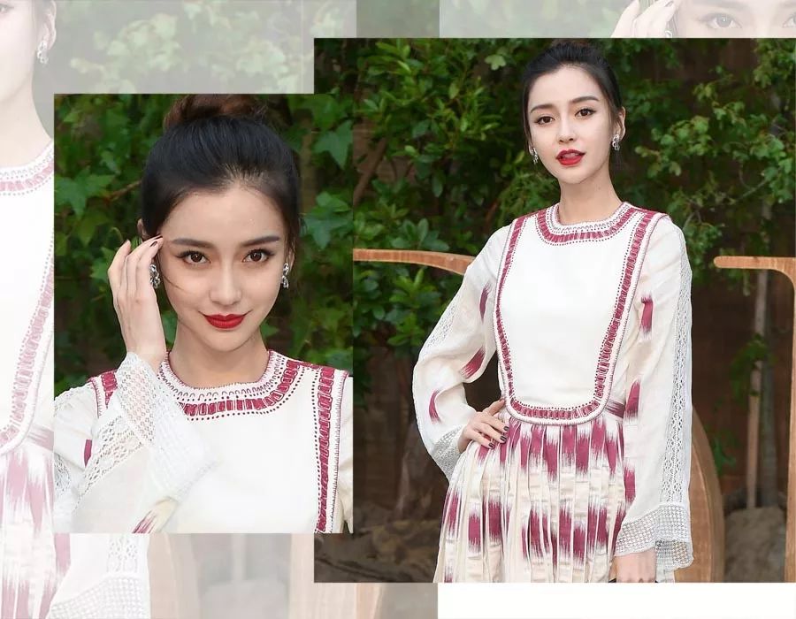 angelababy白娉婷唇妆,杨颖全唇妆