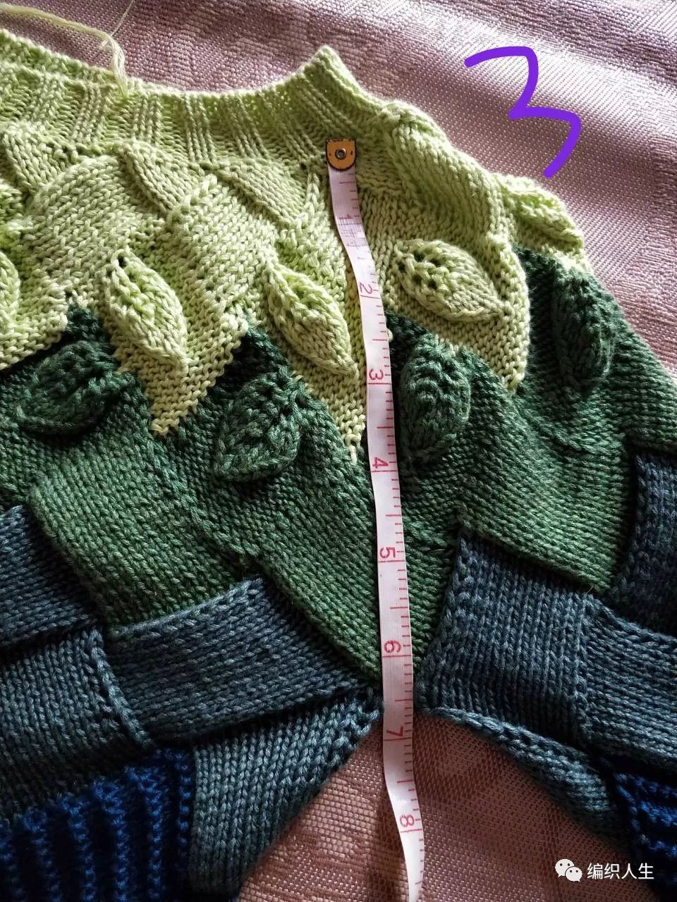 日本白桦正针毛衣编织视频,白桦裙子编织详细教程