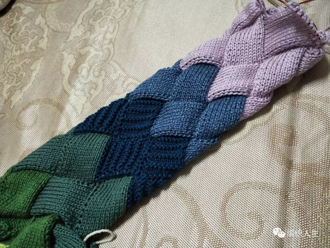 日本白桦正针毛衣编织视频,白桦裙子编织详细教程