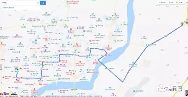南阳公交4路线路图,南阳公交线路图高清